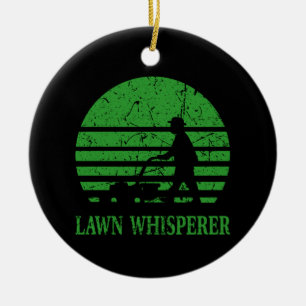 Gardener - Lawn Whisperer Ceramic Tree Decoration