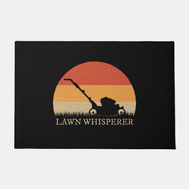 Gardener - Lawn Whisperer Doormat (Front)