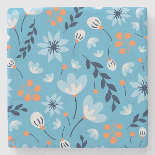 Gardener Lover | There Are Always Flowers Stone Coaster (Front)