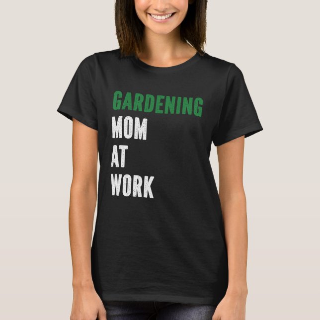 Gardener Mother Flowers  Plants Garden Gardening M T-Shirt (Front)