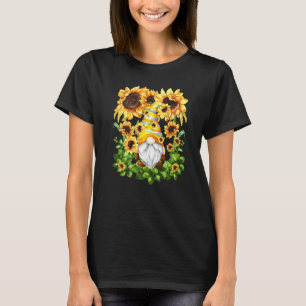 Gardener Motif For Men With Cute Summer Garden Gno T-Shirt
