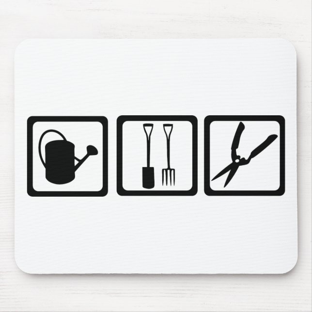 Gardener Mouse Mat (Front)