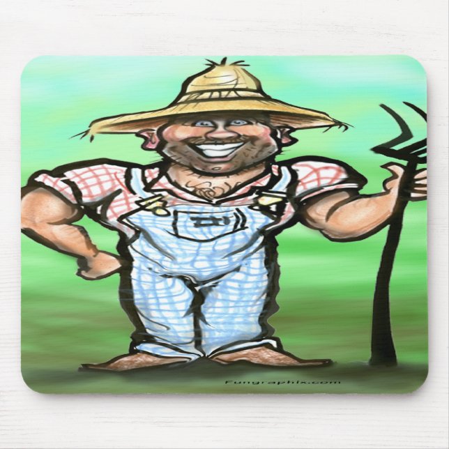 Gardener Mouse Mat (Front)