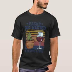 Gardener Mum Plant Daddy Easily Distracted By Plan T-Shirt