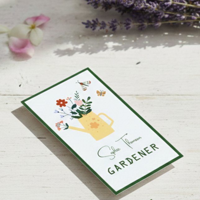 Gardener service  business card (Creator Uploaded)