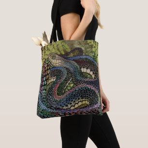 Gardener Snake Study Beyond the Skin Tote Bag