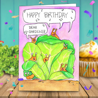 Gardener's Birthday by Nicole Janes Card