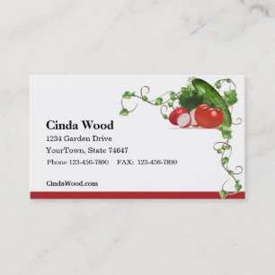 Gardener's Business Card Design