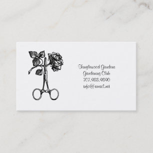 Gardeners Club Business Card