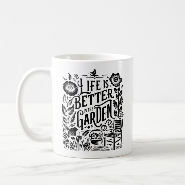 Gardener's  coffee mug (Left)