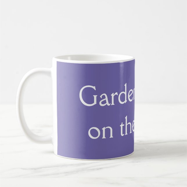 Gardeners do it on their knees coffee mug (Left)