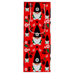 Gardeners Gnome Gift Wine Gift Bag