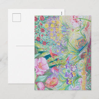 Gardener's Paradise Holiday Postcard