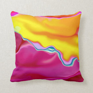 "Gardenia Abstract" pillow