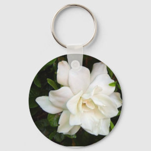 Gardenia Keychain