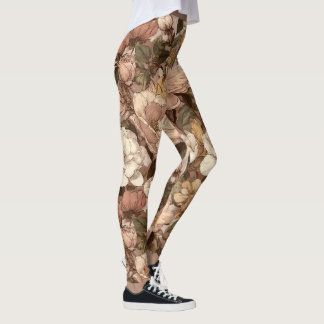 Gardenias Flower Active Wear Gardenias Luxury Leggings