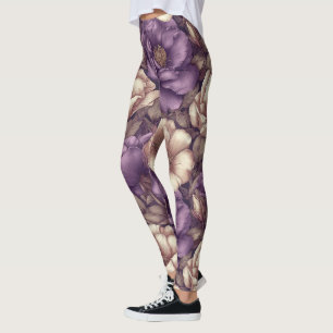 Gardenias Flower Cardio Gardenias Themed Gifts For Leggings