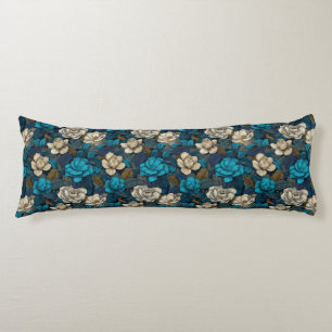 Gardenias Nature Floor Decoration Romantic Couch Body Cushion