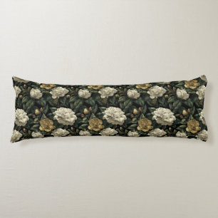 Gardenias Texture Aesthetic Decor Hawaiian Bed Body Cushion