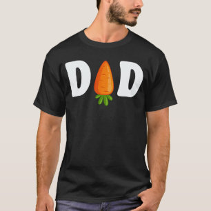 Gardening 4\Carrot Dad Vegetable Fathers' Day Gard T-Shirt
