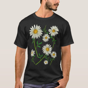 Gardening 4\Daisies Nature Garden Plant Flower Blo T-Shirt