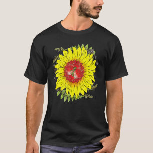 Gardening 4\Flower Blossom Red Berry Gardener Stra T-Shirt