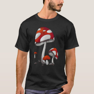 Gardening 4\Garden Of Red Poisonous Mushroom Mycol T-Shirt