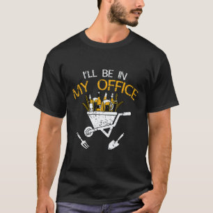Gardening 4\Garden Office Beer Wheat Drinking Bee T-Shirt