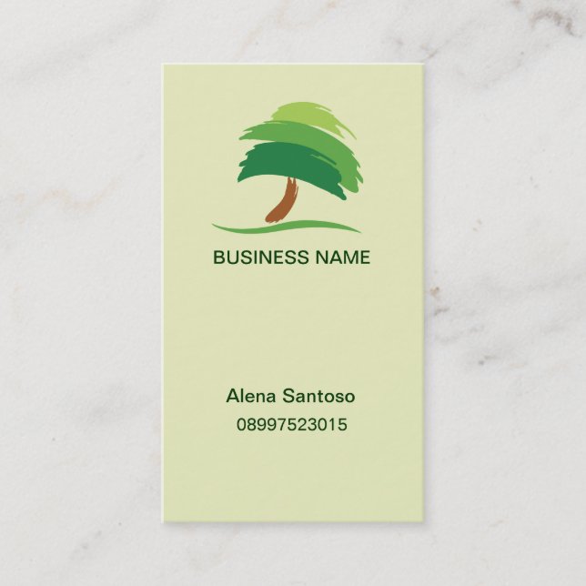 Gardening 6 business card (Front)