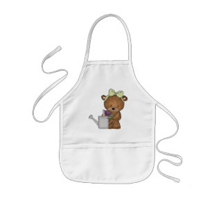 Gardening Bear apron