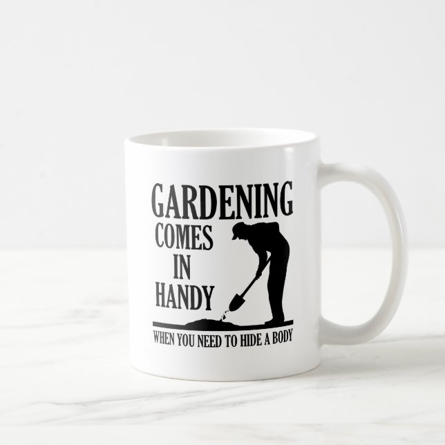 Gardening Body Funny Mug (Right)