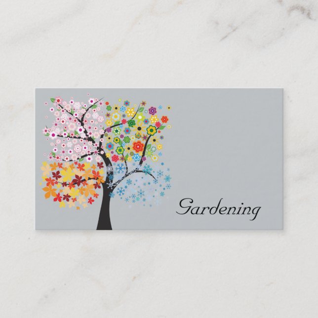 Gardening Business Card (Front)