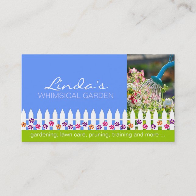 Gardening - Business Card (Front)