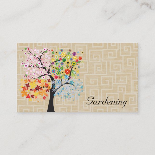 Gardening Business Card (Front)