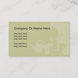 Gardening Business Card Template