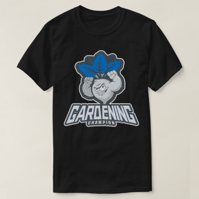 Gardening Champion   T-Shirt (Design Front)