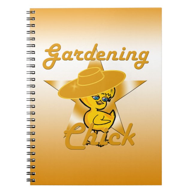 Gardening Chick #10 Notebook (Front)