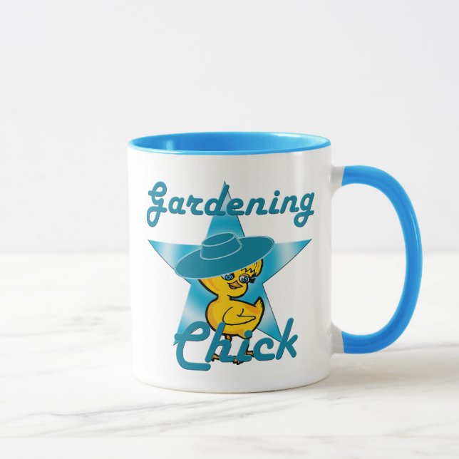 Gardening Chick #7 Mug (Right)