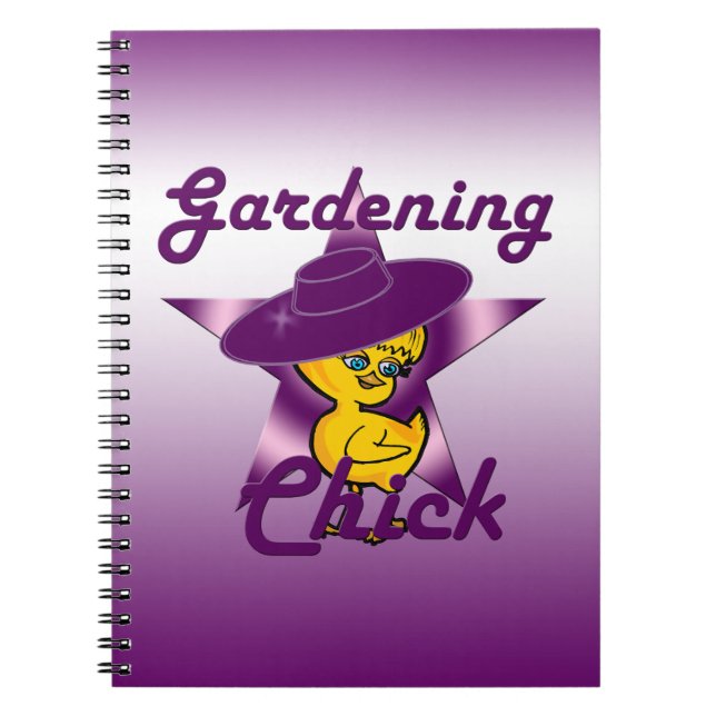 Gardening Chick #9 Notebook (Front)