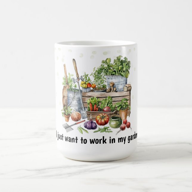 Gardening Coffee Mug (Center)