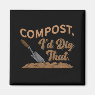 Gardening Compost Magnet