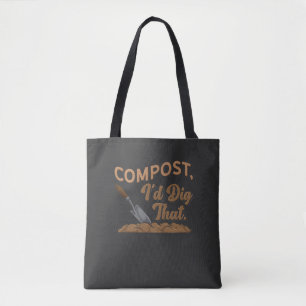 Gardening Compost Tote Bag