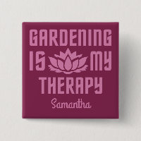 Gardening custom name & colour button
