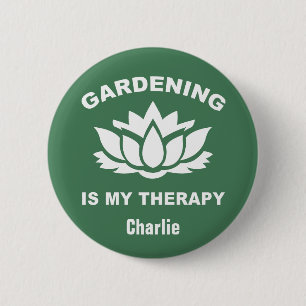 Gardening custom name & colour buttons