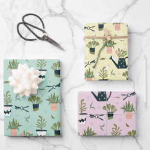 Gardening Design Wrapping Paper 