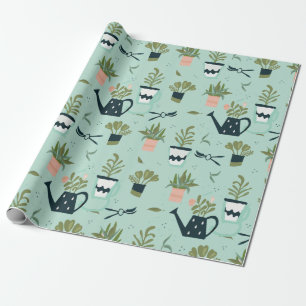Gardening Design Wrapping Paper 