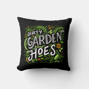 Gardening - Dirty Garden Hoes. Cushion