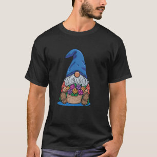 Gardening Dwarf - flower basket T-Shirt