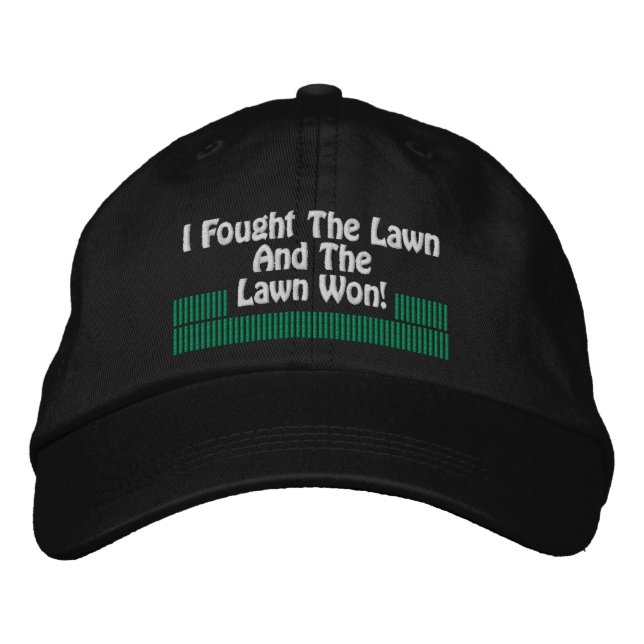 Gardening Embroidered Baseball Hat (Front)