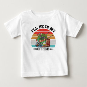 gardening, gardener, garden, funny, flowers, vinta baby T-Shirt
